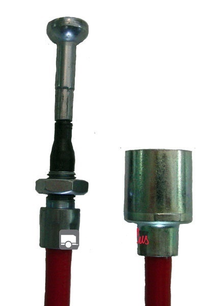 Jarruvaijeri 2170mm AL-KO/ Pikakiinnitys Ulkopuolelta vaihdettava - AL-KO Pikakiinnitys Holkki/Sieni - 17784 - 1