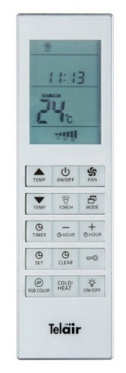 Telair kauko-ohjain Clima e-Van, kaukosäädin - ILMASTOINTILAITTEET, TARVIKKEET TELAIR - 18604 - 1