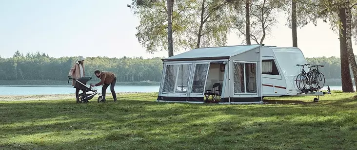 Thule markiisiteltta Veduta 5,00 m, vaunuun - Markiisien seinät ja sarjat Thule - 12084 - 1