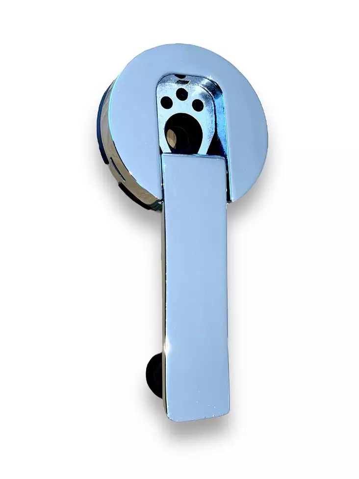 Veivi Midi Heki Style, kromattu BG 3294, metalli - Kattoluukut ja osat - 12144 - 1