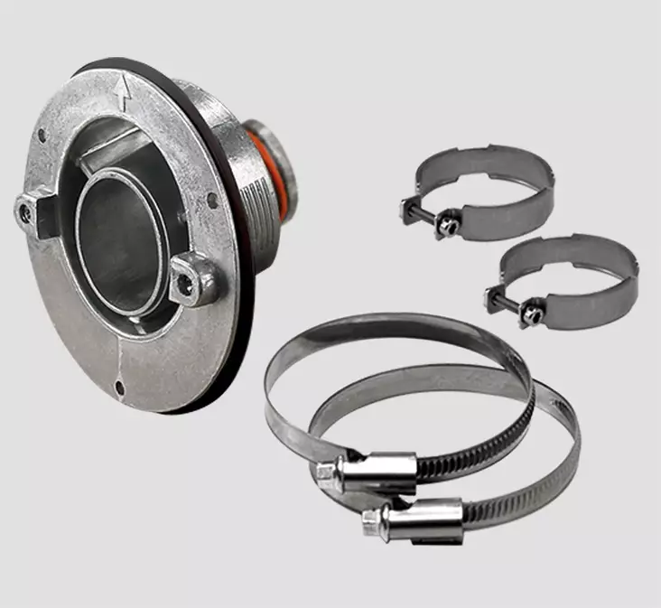 Truma seinäläpivienti Varioheat, E 2400, Boiler BGF, WK 24 - Lämmityslaitteiden asennustarvikkeet - 14414 - 1