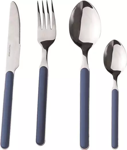 Brunner aterinsarja Delice sininen, 16 osaa - Ruokailu ja kattaus - 7315 - 1