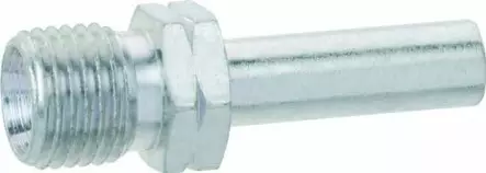 Gok liitin teräs, G1/4 lh M x putki 8mm, vasen kierre - Kaasujärjestelmän tarvikkeet - 18425 - 1