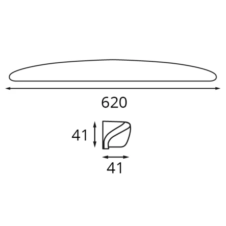 Frilight LED-ulkovalo Night Eye 620 sensorilla, musta - Valaisimet  - 24095 - 2