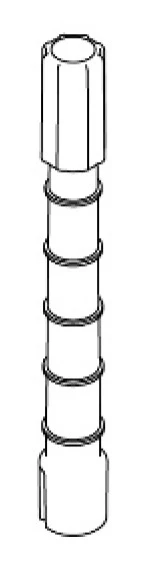 Thetford tyhjennyspuikko Indus, harmaavesisäiliö, jätesäiliö - Indus varaosat - 24065 - 1