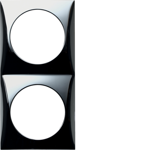 Berker kehys 2-osainen kromi kiiltävä - Sähkörasiat, pistokkeet - 11145 - 1