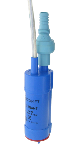 Comet uppopumppu Elegant 12 V, sis. takaiskuventtiili - Uppopumput - 23095 - 1