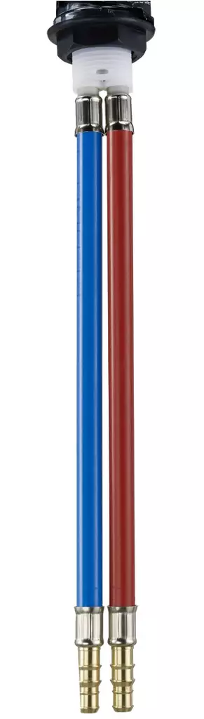 Reich letkuliitännät vesihanaan 250 mm kylmä/sininen - Hanat Reich - 17015 - 1