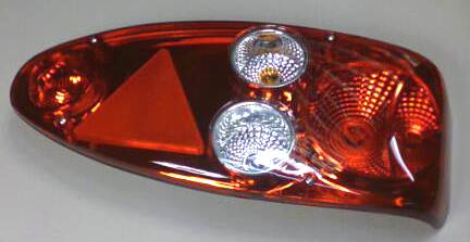 Takavalo oikea, vaunu, 520x230 kirkas lasi - HOBBY VARAOSAT - 6095 - 1