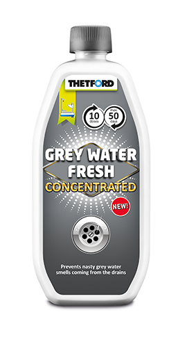 Thetford harmaavesisäiliön hoitoaine Grey Water Fresh 800 ml - Kemikaalit ja hoitoaineet thetford - 11885 - 1