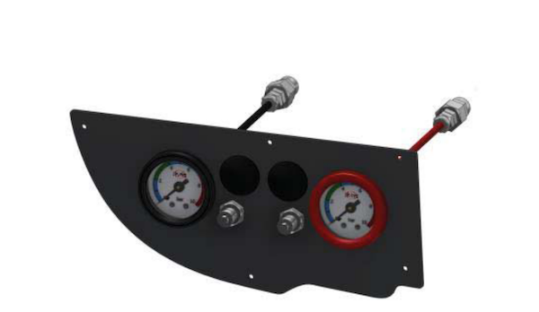 Top Drive System analoginen painemittari - PERÄKÄRRY/TRAILERI/ALUSTA - 18205 - 1