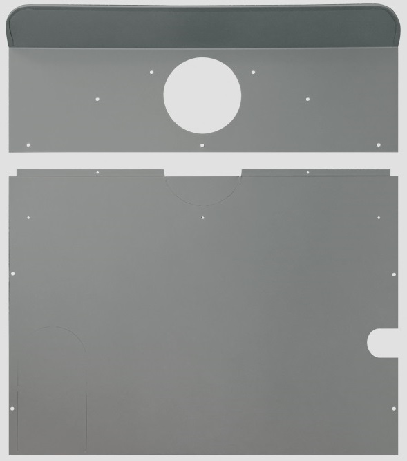 Truma takapelti S 2200, harmaa, oikea - S-lämmittimien varaosat - 13985 - 1