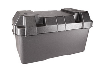 Akkukotelo, 455X240X260 - Akut, laturit, akun valvonta - 665 - 1