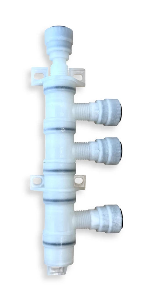 Comet vesijärjestelmän jakokappale, 3-osainen, 1 tulo, 3 lähtöä - MUUT VESIJÄRJESTELMÄN OSAT - 23285 - 1