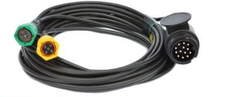 Johtosarja 9m 2X 6,5dc Johtosarja 5+5 13nap pistokkeella - Johtosarjat/Johdot - 13135 - 1