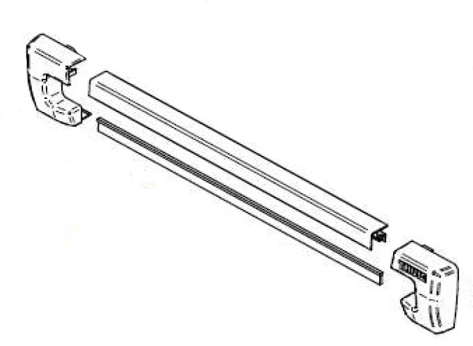Thule etusuoja Slide-Out 550 STD Front protection - Astimet ja osat - 21315 - 1
