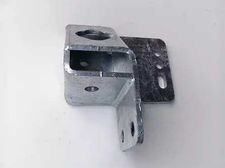 Kiinnikelaippa kf 27 Työntöjarruun Kiinnikelaippa nokkapyörän kiinnikkeelle - Knott/schlegl - 10986 - 1