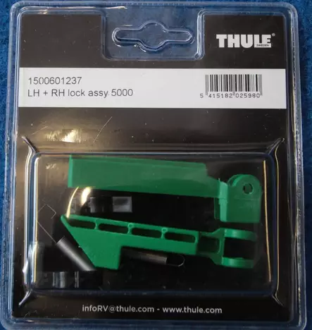 Thule lukitsinsarja 5000/5002/5003 (vasen + oikea) - Markiisien varaosat Thule - 1136 - 3