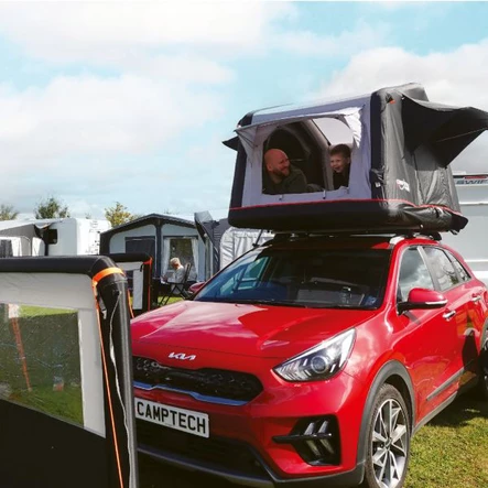 Camptech etuteltta Türkis Air, mitat (LxKxS) 140 x 115 x 220 cm - Etuteltat Camptech - 25436 - 2