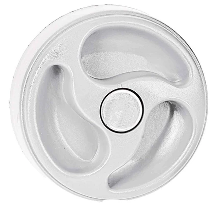 Vesisäiliön läpiviennin korkki valkoinen, ei lukkopesää, Zadi - MUUT VESIJÄRJESTELMÄN OSAT - 446 - 1