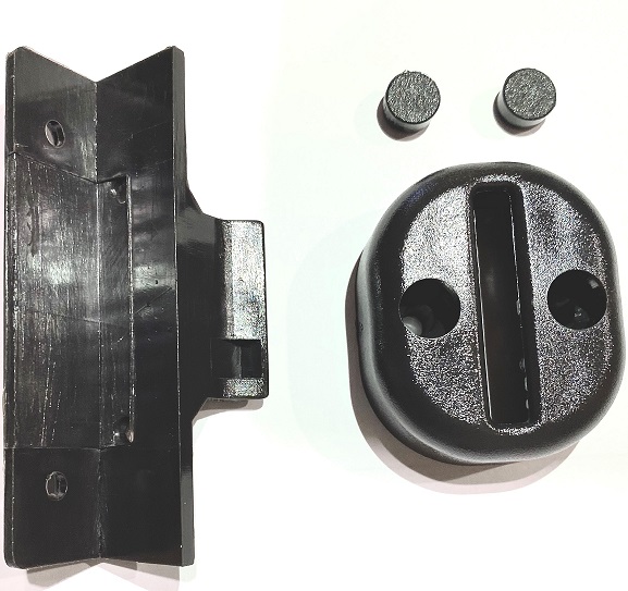 Pöydän seinäkiinnikesarja antrasiitinharmaa 1+1 - HOBBY VARAOSAT - 5576 - 1