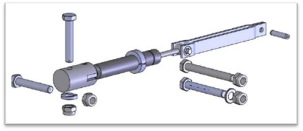Vetopään iskunvaimennin Wap 3100kg Wap 35,2/35,3 2700kg-3100kg - Bpw/peitz/wap/indespension - 11546 - 1