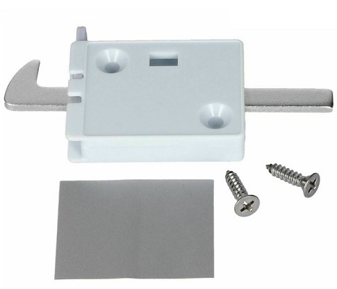 Oven lukitsin RM84-, RM85- RML85-, RMS85- RMD85-, lukko ja ruuvit - Jääkaappien varaosat Dometic - 23766 - 1