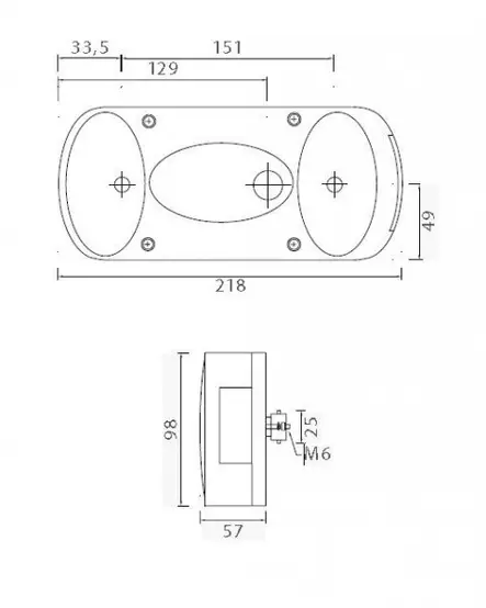 Aspöck midipoint 2 oikea peruutusvalolla Aspöck midipoint 2 yhdistelmätakavalo - Aspöck - 11447 - 2