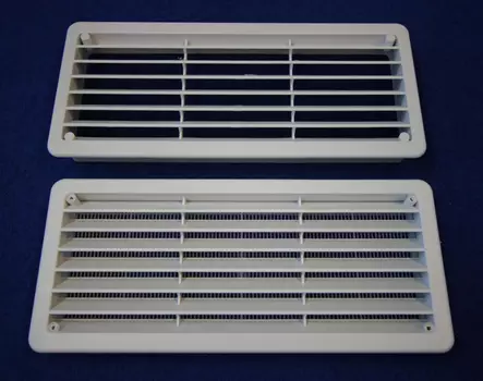 Tuuletusritilä valkoinen mitat: 27x12cm - HOBBY VARAOSAT - 5647 - 1