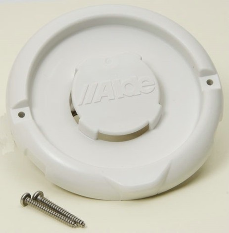 Alde seinäläpiviennin ulko-osa valkoinen 3000/3010/3020, 3030 - Alde 3000, 3010, 3020, 3030 varaosat - 13157 - 1