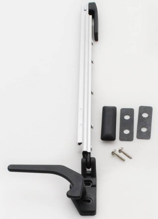 Aukipidin, salpa, oikea 230mm, ruuvikiin 09.00.163.00.00.00.000, Polyplastic - HOBBY VARAOSAT - 8683 - 1