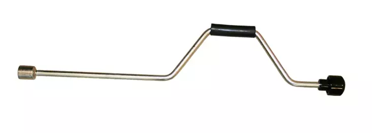 Haba nurkkatuen veivi 650 mm, mutteri 19 mm - Veivit/mutterit - 16767 - 1