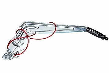 Käsijarrukahva Knott hf/peitz Hammaslevyllä, bpw - Knott/schlegl - 10857 - 1