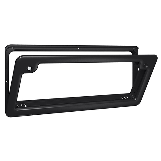 Thetford luukku D5, kehys, musta - Ovien ja luukkujen osat - 11373 - 1