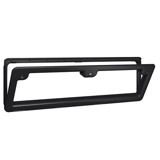 Thetford luukku D7 kehys, musta - Ovien ja luukkujen osat - 11376 - 1