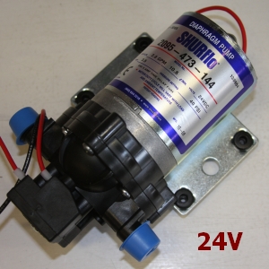 Painevesipumppu Shurflo 10 l/min, 24 V - Painevesipumput - 9667 - 1