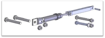 Vetopään iskunvaimennin Wap 3500kg Wap 35,4 3500kg lenkki/laatta - Bpw/peitz/wap/indespension - 11547 - 1