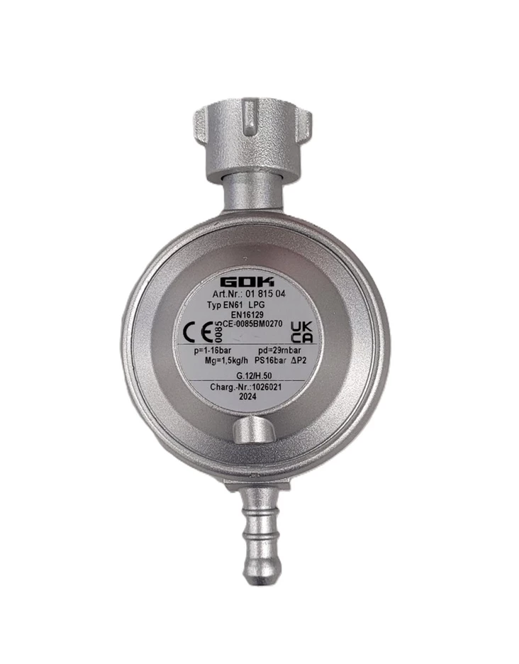 Gok painesäädin 30 mbar kv - Säätimet, vaihtajat, letkut, suodattimet - 307 - 1