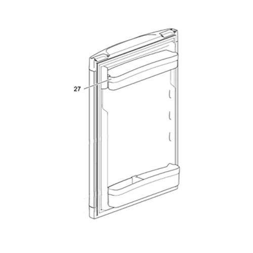 Thetford ovilokero N3097/3104/3112, valkoinen - Jääkaappien varaosat Thetford - 10037 - 1