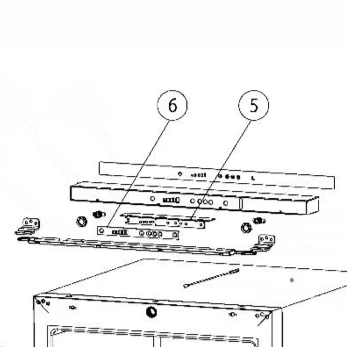 Thetford paneeli ja piirilevy T2160, T2175 - Jääkaappien varaosat Thetford - 17067 - 1