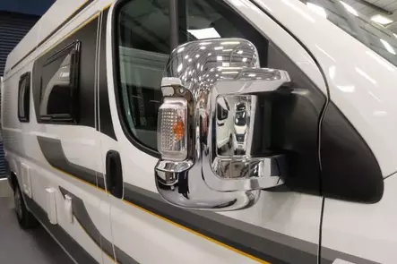 Milenco peilin suojuspari, Ducato 2007->, kromi - Lisäpeilit ja tarvikkeet - 11308 - 1