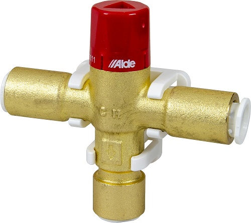 Alde sekoitusventtiili JG 12 mm veden sekoittaja, seinäkiinnitys - NESTEKESKUSLÄMMITYS - 15398 - 1