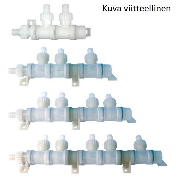 Comet vesijärjestelmän jakokappale 5-osainen X-Fix, 1 tulo, 5 lähtöä - MUUT VESIJÄRJESTELMÄN OSAT - 11448 - 1