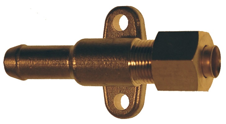 Letkuistukka 8mm/10mm kiinnityskorvat 8mm putki/10mm letku - Kaasujärjestelmän tarvikkeet - 11298 - 1