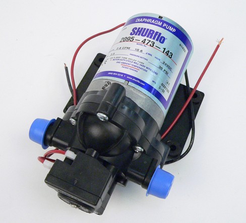 Painevesipumppu Shurflo 10 l/min, 24 V - Painevesipumput - 418 - 1