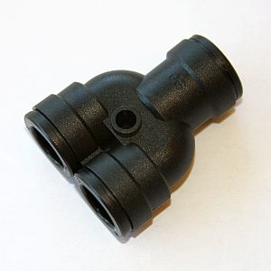 Y-liitin 12mm kovalle putkelle Y-liitin 12mm - MUUT VESIJÄRJESTELMÄN OSAT - 10888 - 1