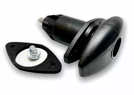 Luukun lukko musta, FW / FF2 ilman lukkopesää 200720F3 840 - HOBBY VARAOSAT - 4299 - 1