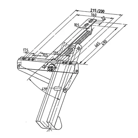Nurkkatuki AL-KO/WW 450kg kulmatuki AL-KO/WW 450kg - Winterhoff - 10429 - 2