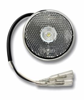 Seisontavalo etu pyöreä, valkoinen LED 111.023.100 - HOBBY VARAOSAT - 6142 - 2