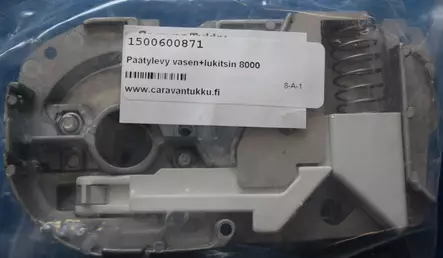 Thule päätylevy vasen+lukitsin 8000 - Markiisien varaosat Thule - 1129 - 2